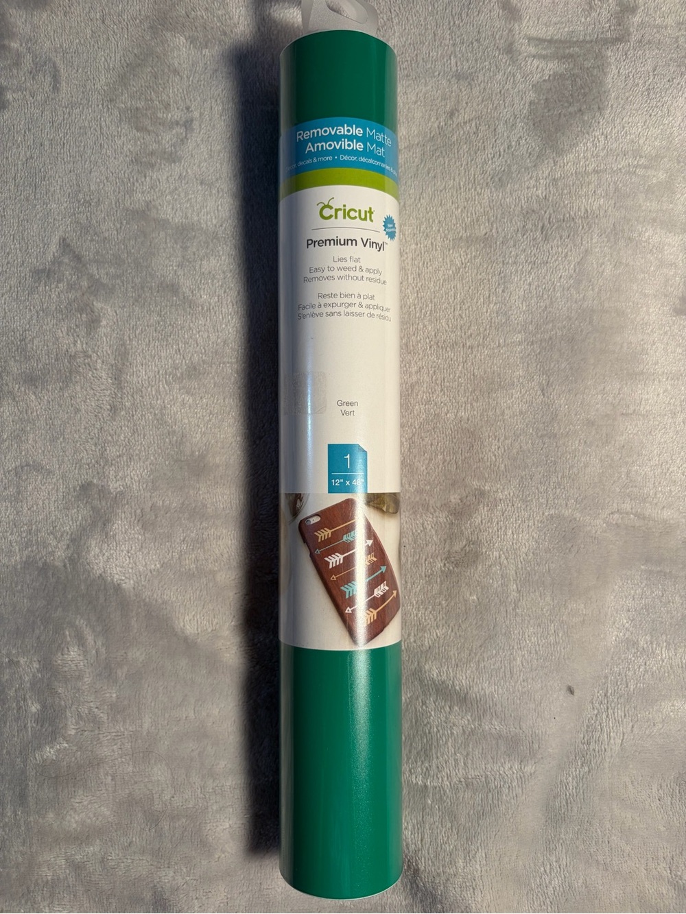 Cricut Premium Removable Vinyl Roll in Green